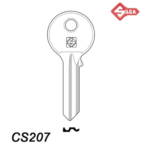 Silca 045 - klucz surowy - CS207