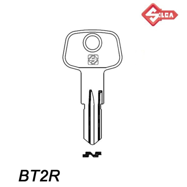 Silca 044 - klucz surowy - BT2R