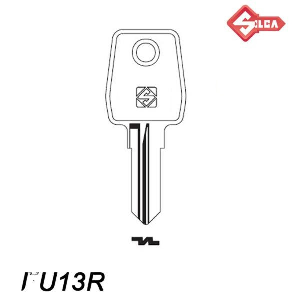 Silca 048 - klucz surowy - EU13R