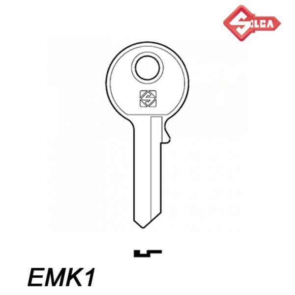 Silca 047 - klucz surowy - EMK1