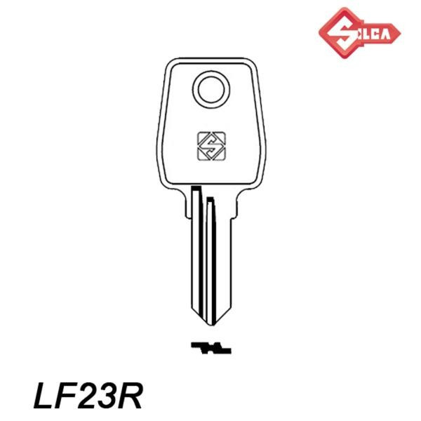 Silca 054 - klucz surowy - LF23R
