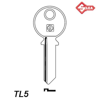 Silca 057 - klucz surowy - TL5
