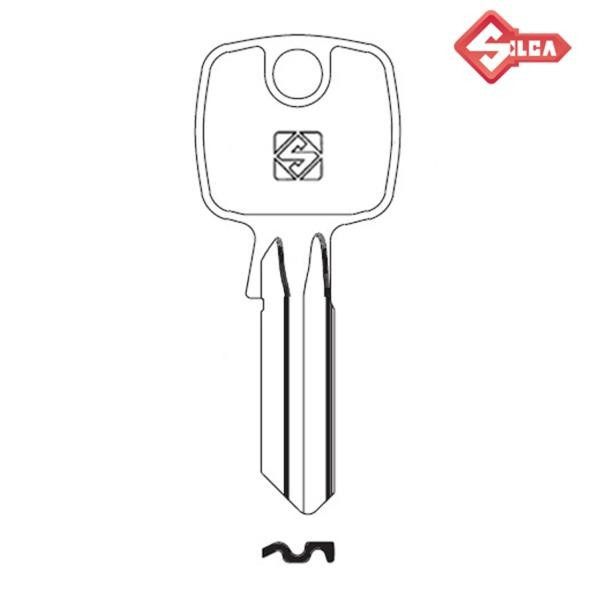 Silca 059 - klucz surowy - TO114RX