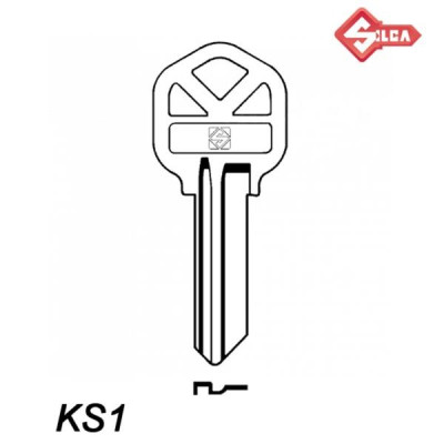 Silca 072 - klucz surowy - KS1