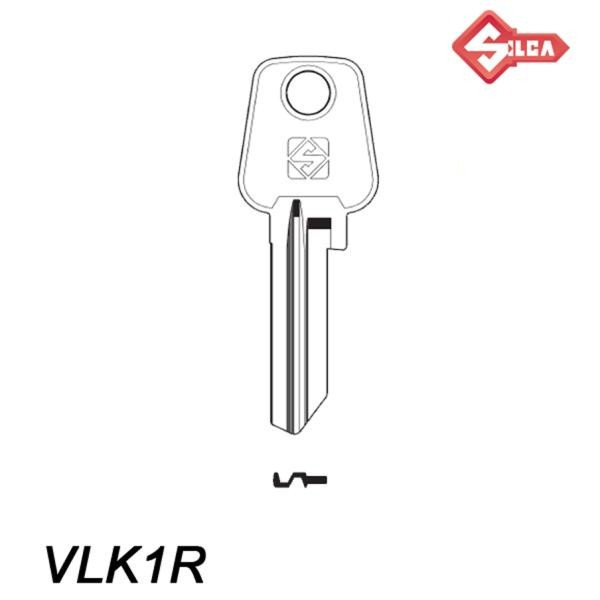 Silca 089 - klucz surowy - VLK1R