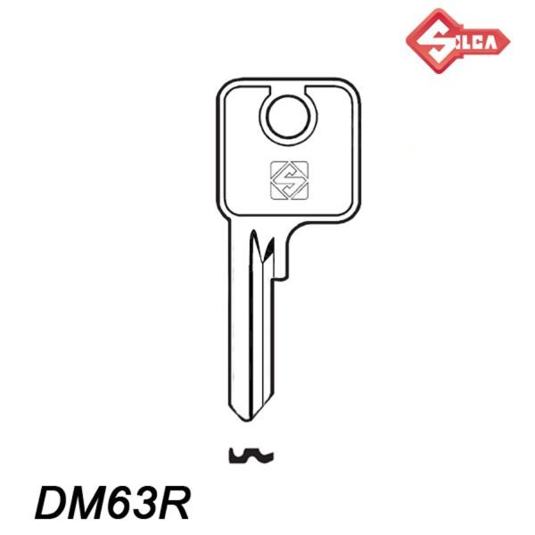 Silca 088 - klucz surowy - DM63R
