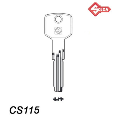 Silca 105 - klucz surowy - CS115
