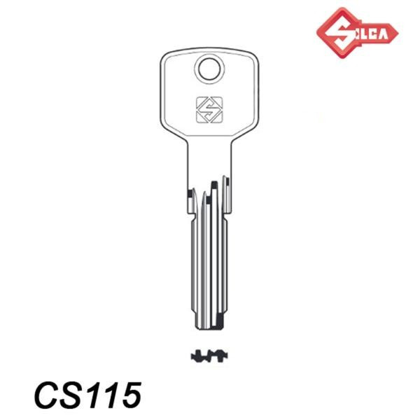 Silca 105 - klucz surowy - CS115
