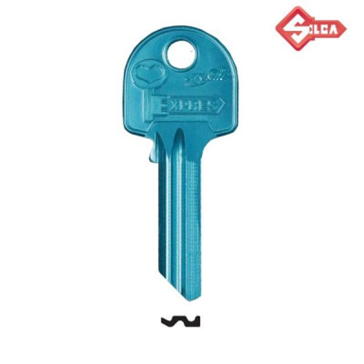 Silca 108 - klucz surowy aluminiowy - YT15L morski