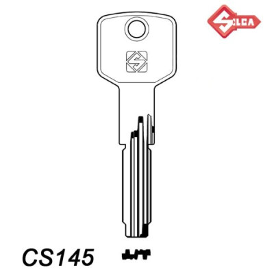 Silca 106 - klucz surowy - CS145