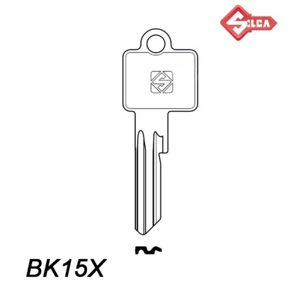 Silca 111 - klucz surowy - BK15X