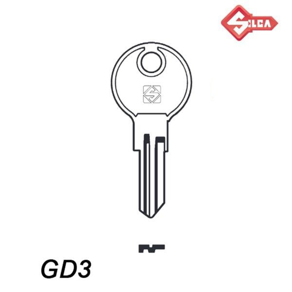 Silca 110 - klucz surowy - GD3