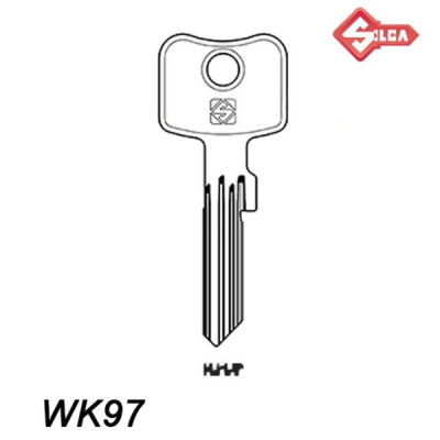 Silca 114 - klucz surowy - WK97