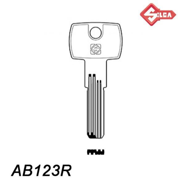 Silca 116 - klucz surowy - AB123R
