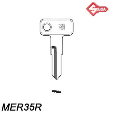 Silca 120 - klucz surowy - MER35R