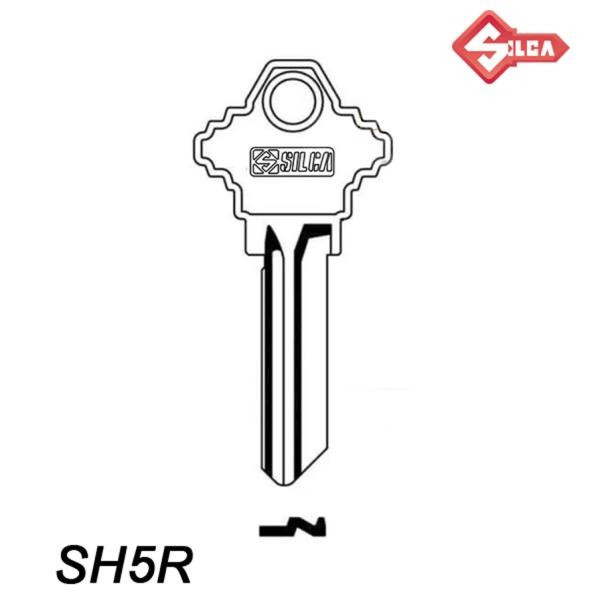 Silca 126 - klucz surowy - SH5R