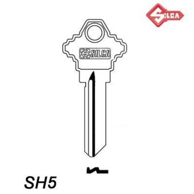 Silca 125 - klucz surowy - SH5