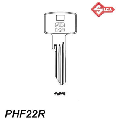 Silca 124 - klucz surowy - PHF22R