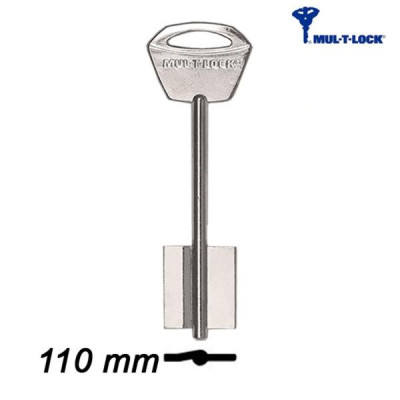 Zasuwowy 005 - Mul-T-Lock Matrix 110 mm - klucz surowy