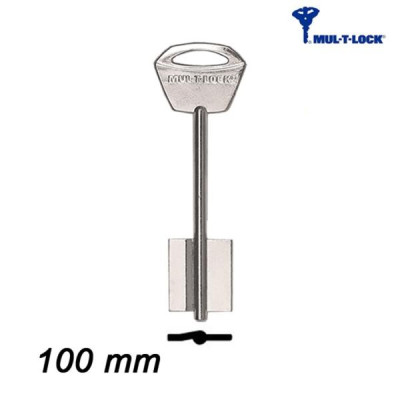Zasuwowy 004 - Mul-T-Lock Matrix 100 mm - klucz surowy