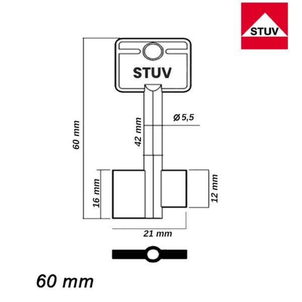 Zasuwowy 060 - Stuv 60 mm