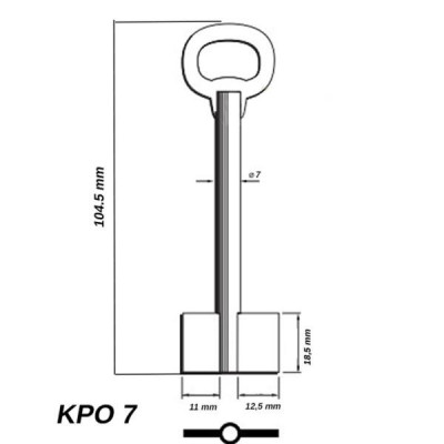 Zasuwowy 078 - KPO 7 - klucz surowy