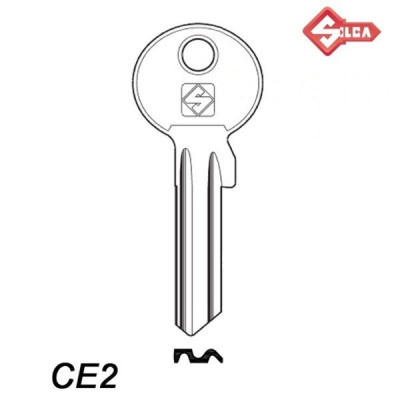 Expres 007 - klucz surowy mosiężny - CE2