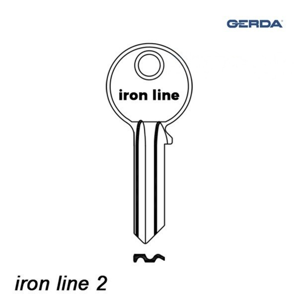 Gerda 009 - klucz surowy - iron line 2