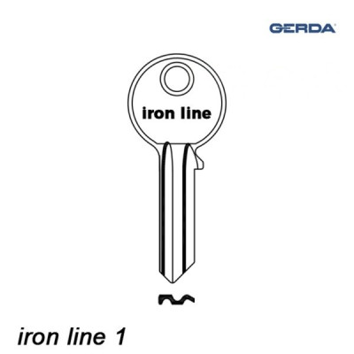 Gerda 008 - klucz surowy - iron line 1