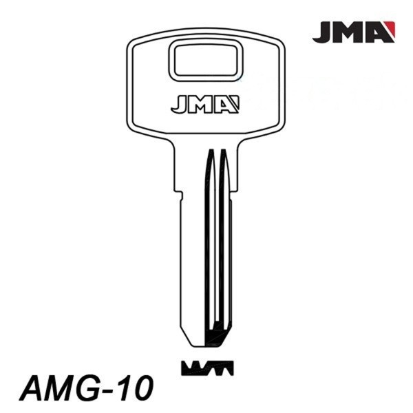 JMA 001 - klucz surowy mosiężny - AMG-10