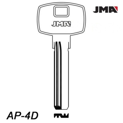 JMA 003 - klucz surowy mosiężny - AP-4D