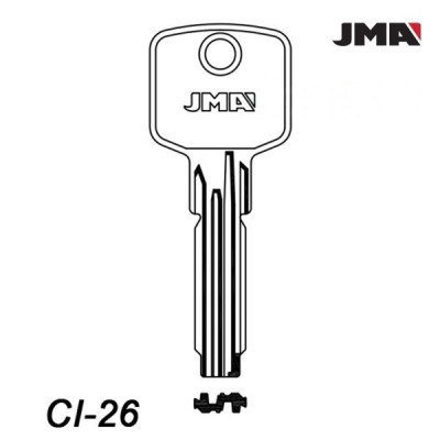 JMA 007 - klucz surowy mosiężny - CI-26