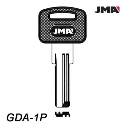 JMA 018 - klucz surowy mosiężny - GDA-1P
