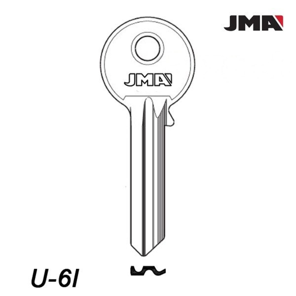 JMA 040 - klucz surowy - U-6I