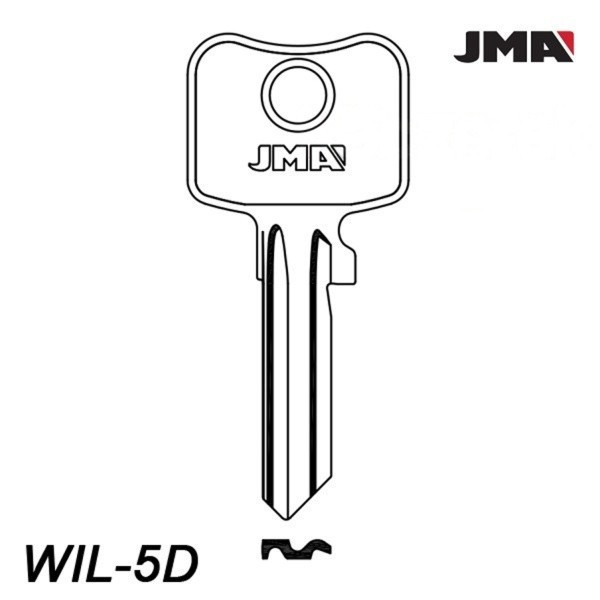 JMA 042 - klucz surowy - WIL-5D