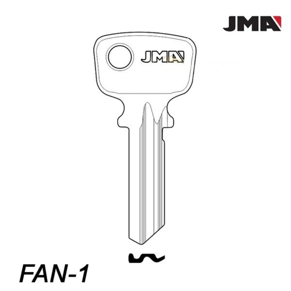 JMA 052 - klucz surowy - FAN-1