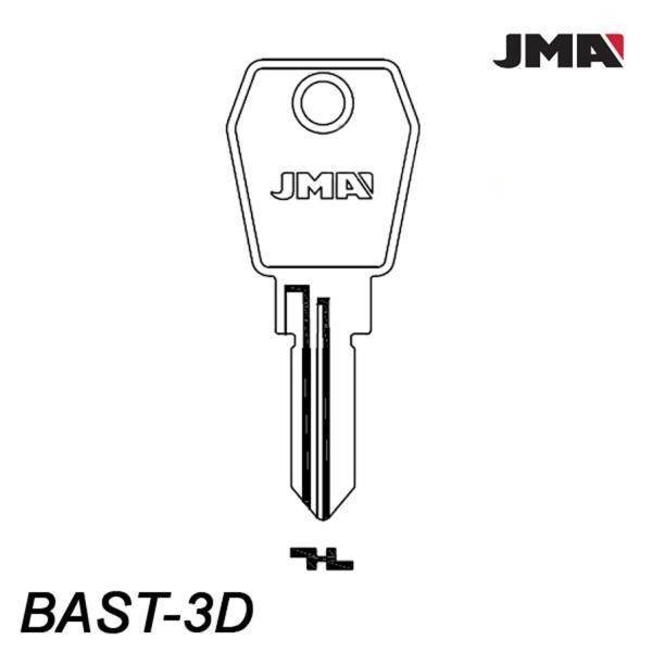 JMA 099 - klucz surowy - BAST-3D