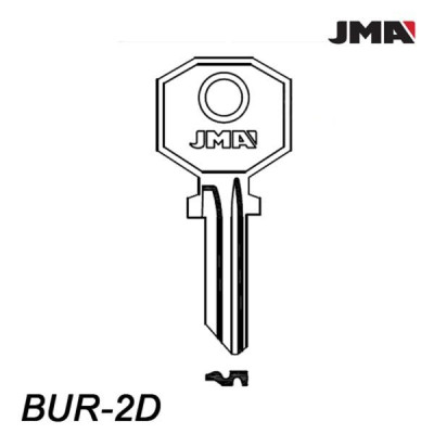 JMA 124 - klucz surowy - BUR-2D