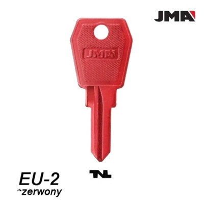 JMA 144 - klucz surowy aluminiowy - EU-2 czerwony