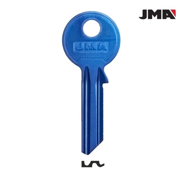 JMA 143 - klucz surowy aluminiowy - LB-2D niebieski