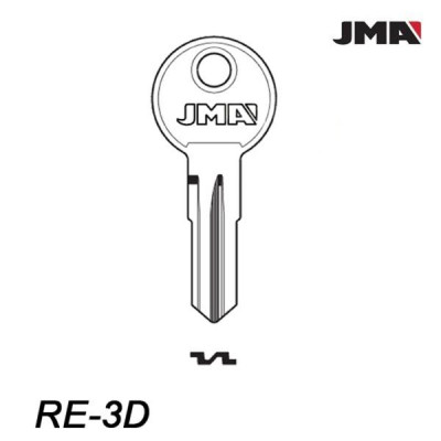 JMA 187 - klucz surowy - RE-3D
