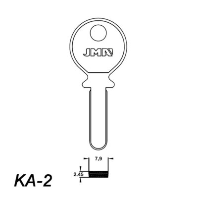JMA 209 - klucz surowy - KA-2
