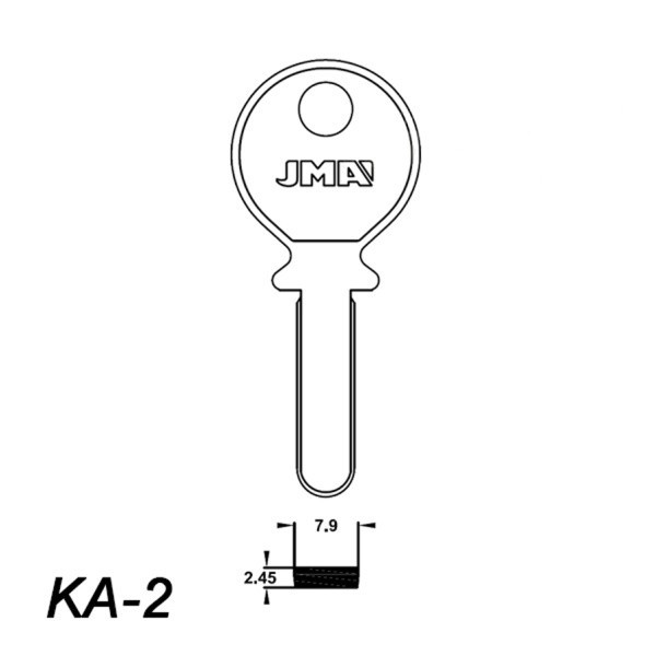 JMA 209 - klucz surowy - KA-2