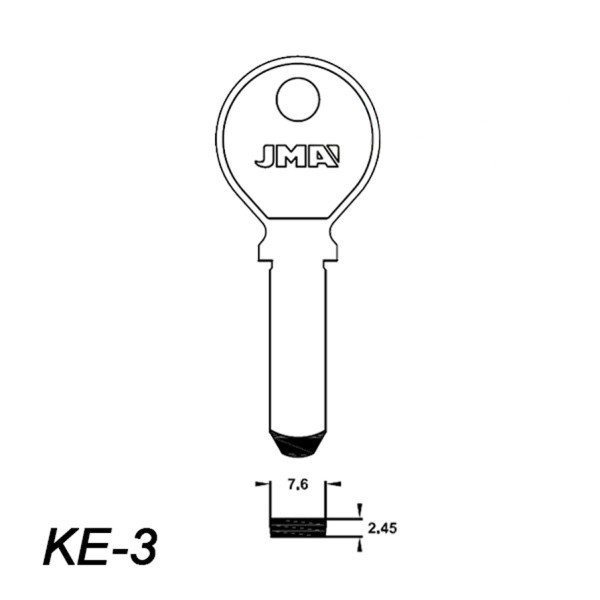 JMA 210 - klucz surowy - KE-3