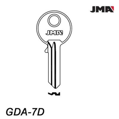 JMA 254 - klucz surowy - GDA-7D