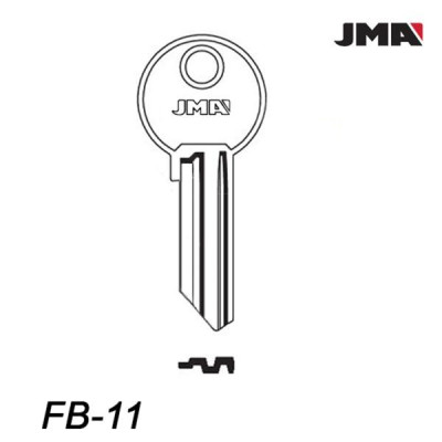 JMA 279 - klucz surowy - FB-11