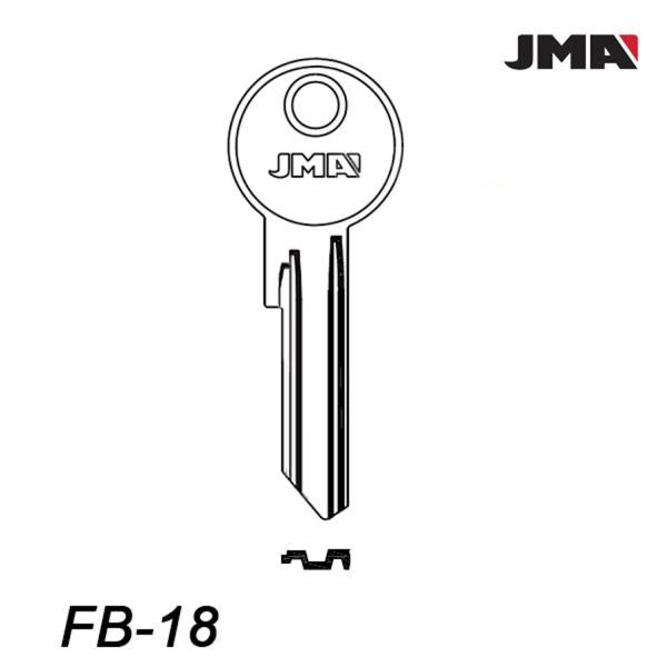 JMA 284 - klucz surowy - FB-18