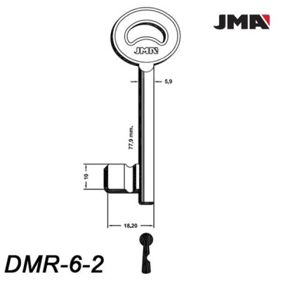 Podklamkowy DMR-6-2 - klucz surowy