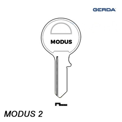 Gerda 018 - klucz surowy - MODUS 2 - S40 S50 S45 S55 S45H60 S55H65