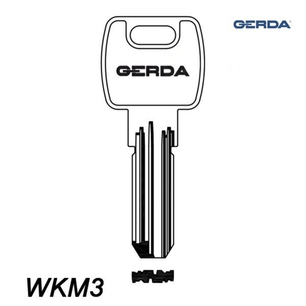 Gerda 023 - klucz surowy - WKM3
